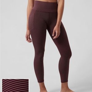 ATHLETA New without tags, never worn Salutation Stash 7/8 leggings Large Tall